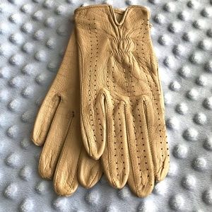 New, Tan Coloured Driving Gloves, Size XSmall